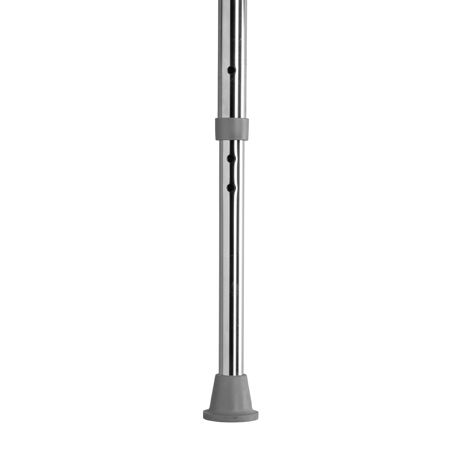 Croydex Chrome effect Straight Support Grab rail (L)850mm