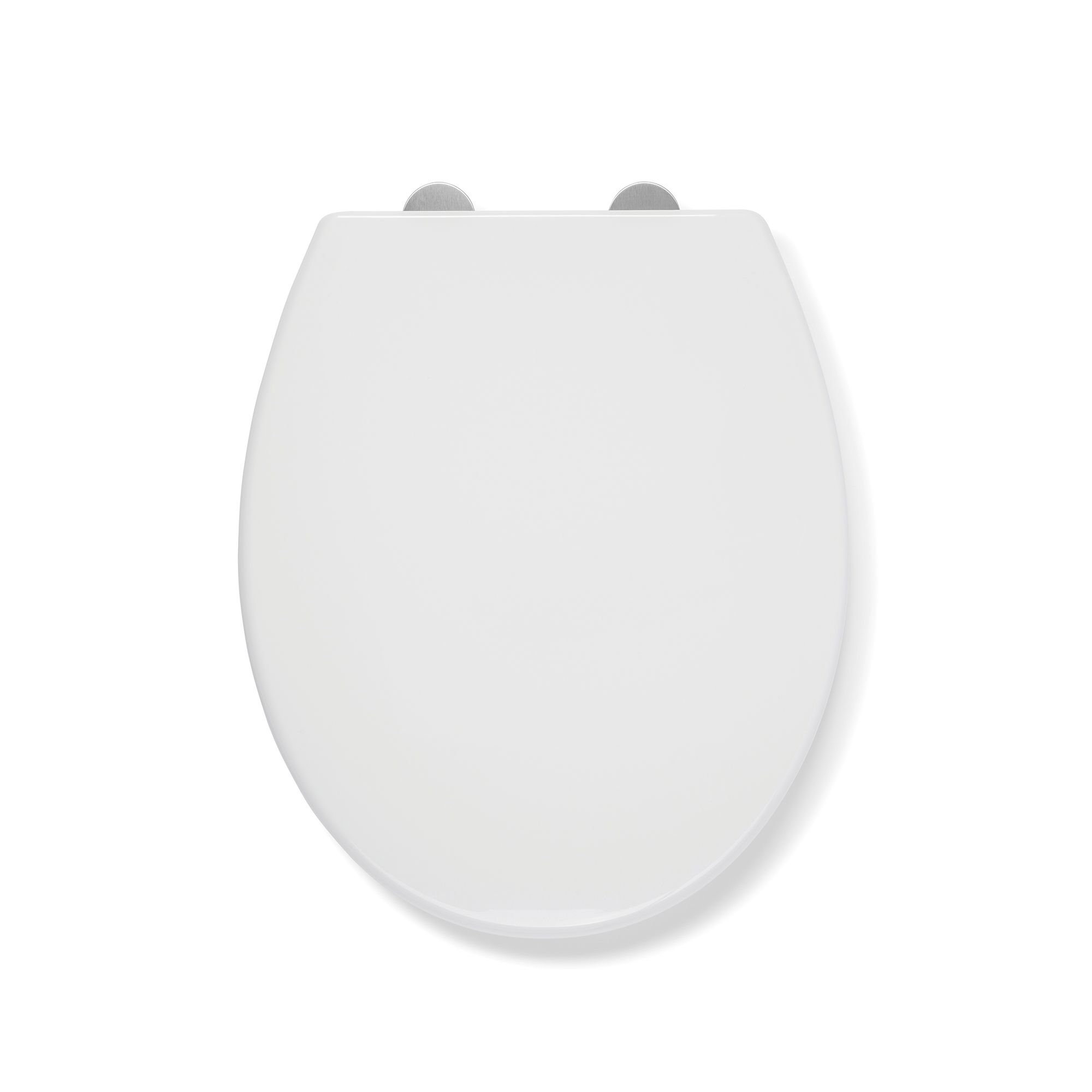 Croydex Coniston White Standard Soft close Toilet seat