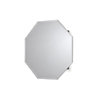 Croydex Favo High gloss Wall-mounted Single Bathroom Cabinet (H)50cm (W)50cm