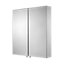 Croydex Finchley Double Bathroom Wall cabinet With 2 mirror doors (H)690mm (W)600mm