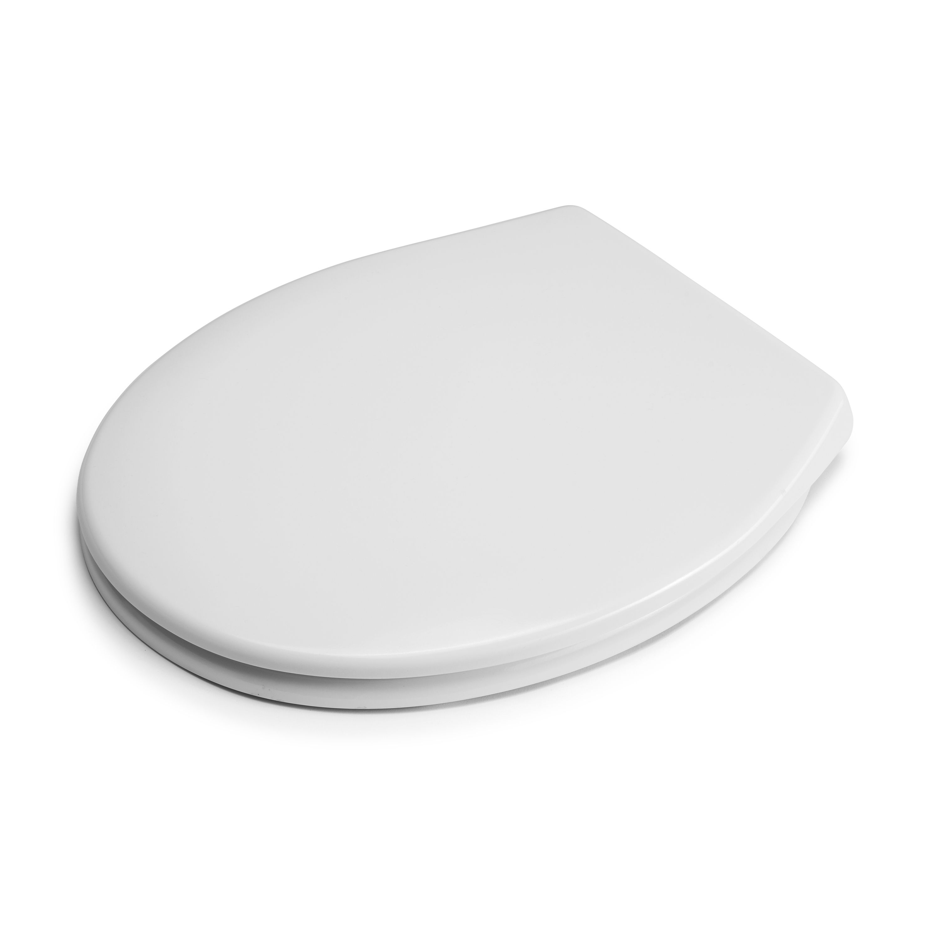 Croydex Flexi-Fix Constance White Standard Soft close Toilet seat