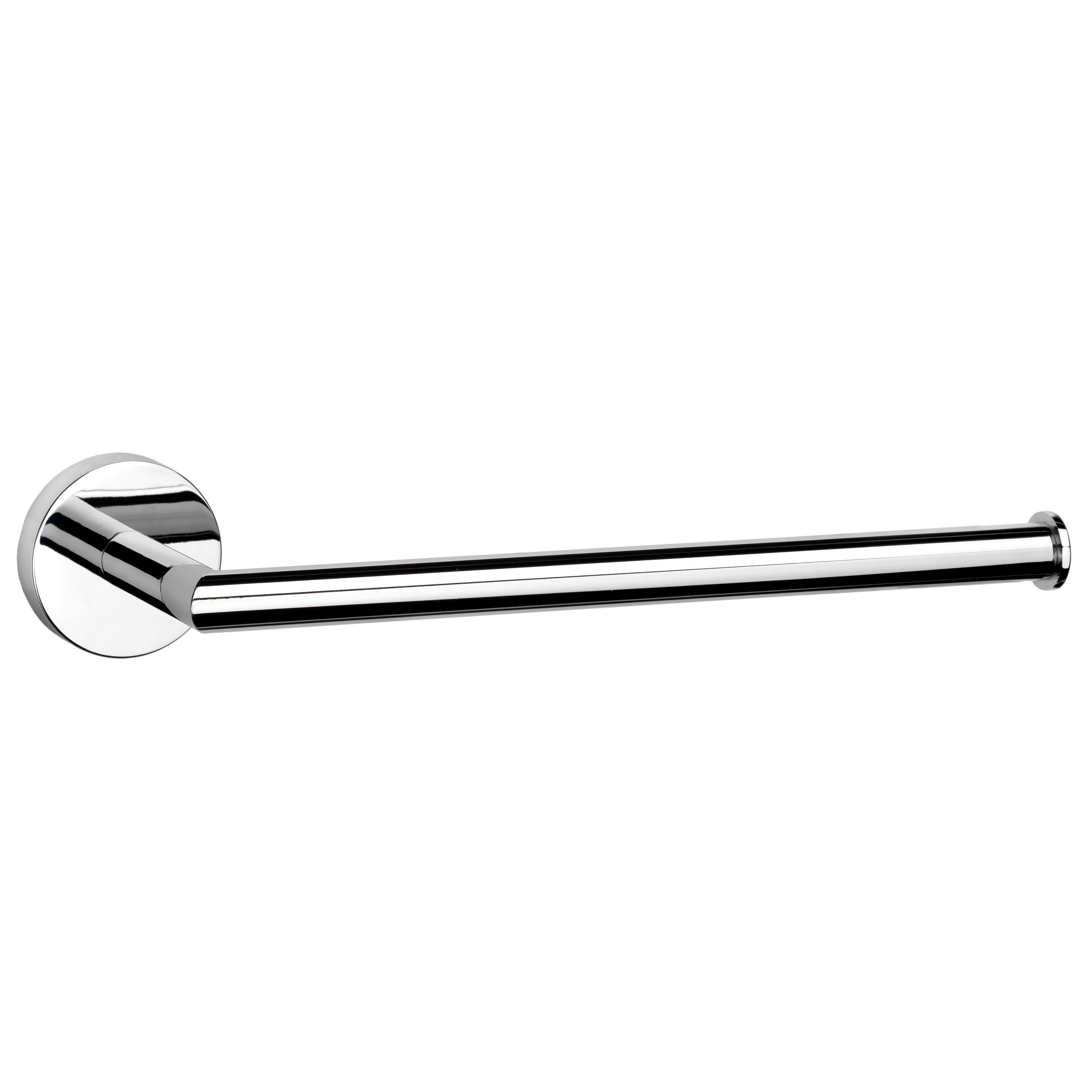 Croydex Flexi-Fix Epsom Wall Mounted Chrome Effect Towel Bar, (W)272mm ...