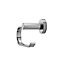 Croydex Flexi-Fix Metra Polished Chrome effect Wall-mounted Toilet roll holder (H)97.1mm (W)173.75mm