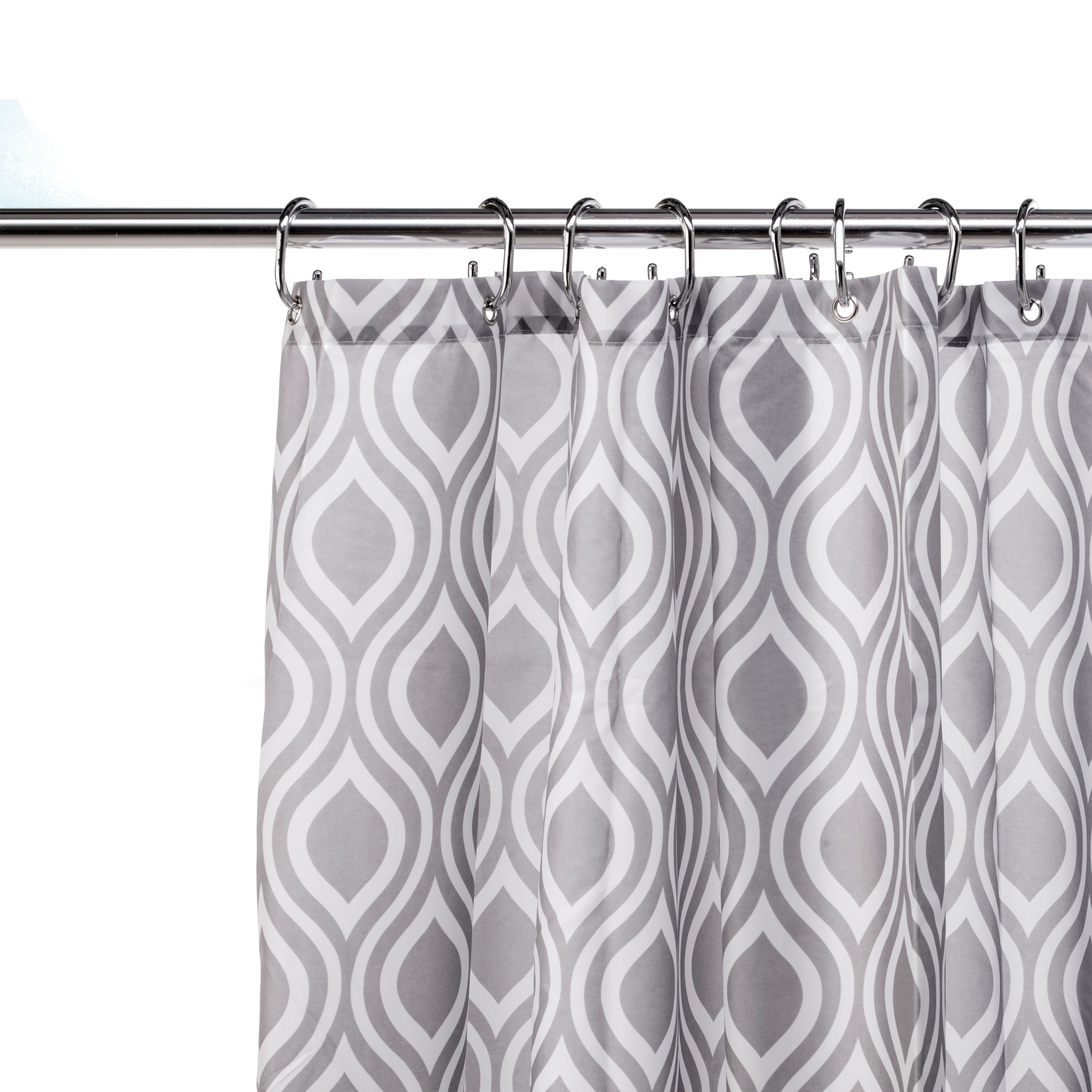 Croydex Hygeine 'n' Clean Multicolour Medallion Shower curtain (L)1800mm