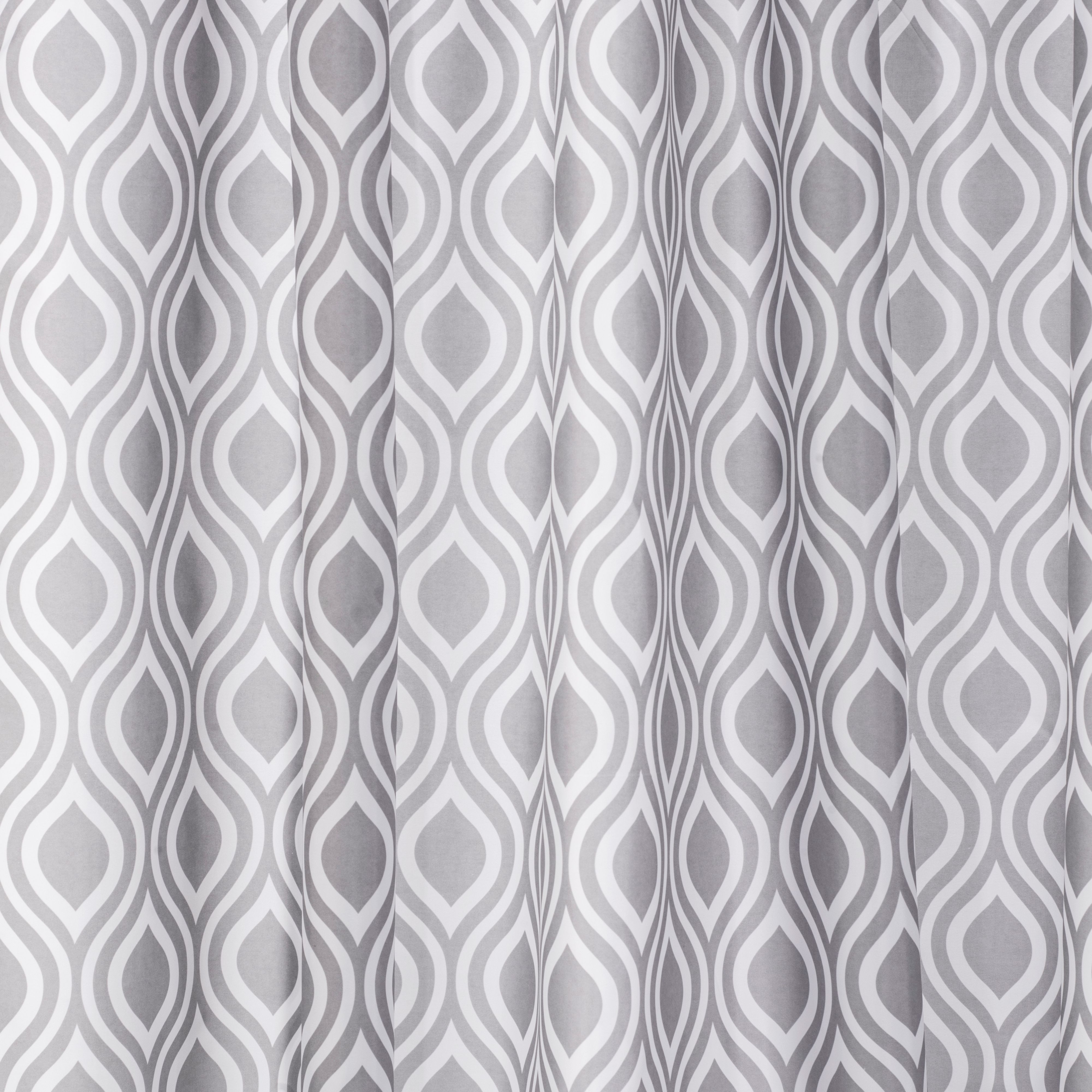 Croydex Hygeine 'n' Clean Multicolour Medallion Shower curtain (L)1800mm - 3