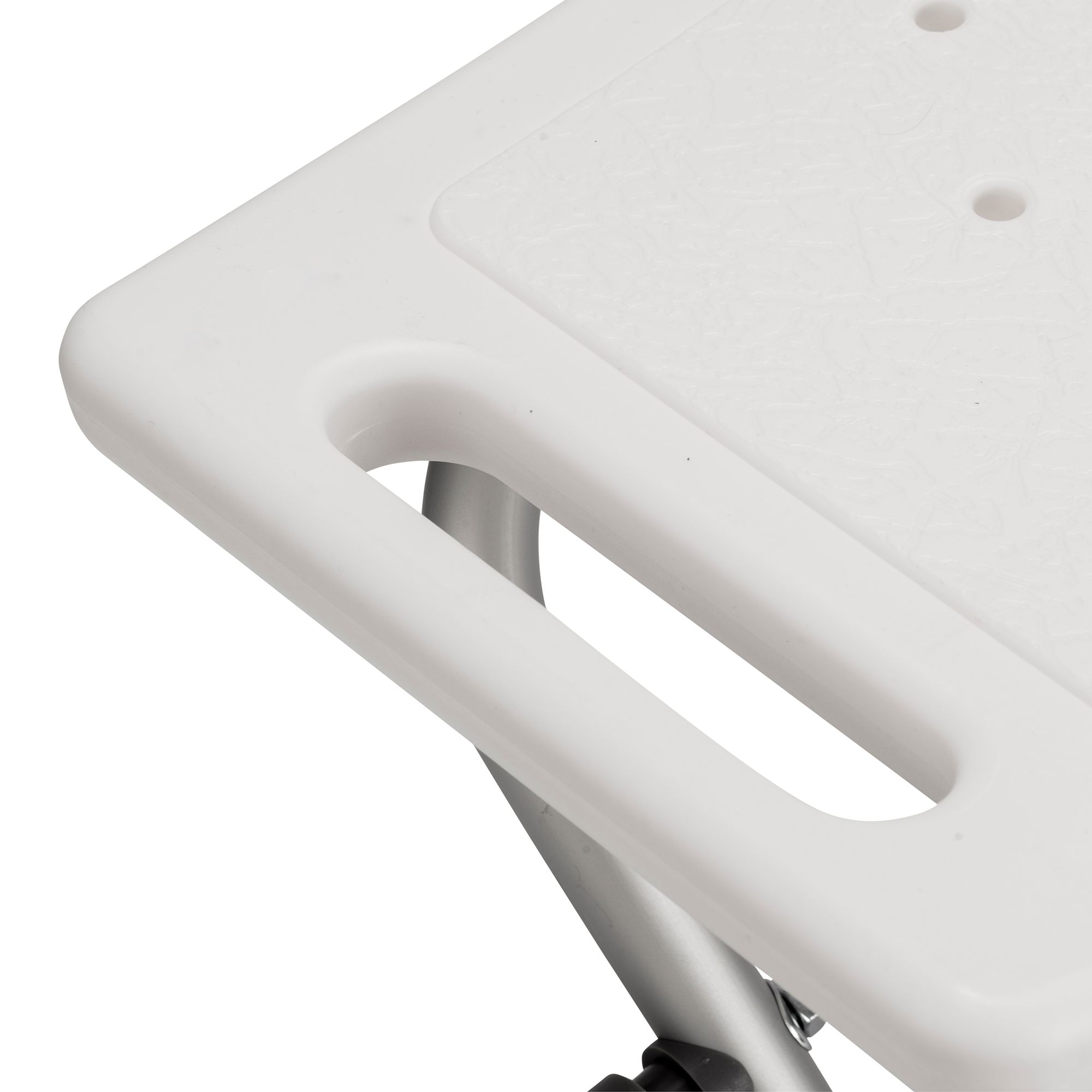Croydex Inclusive White Freestanding Shower seat (H)510mm (W)500mm