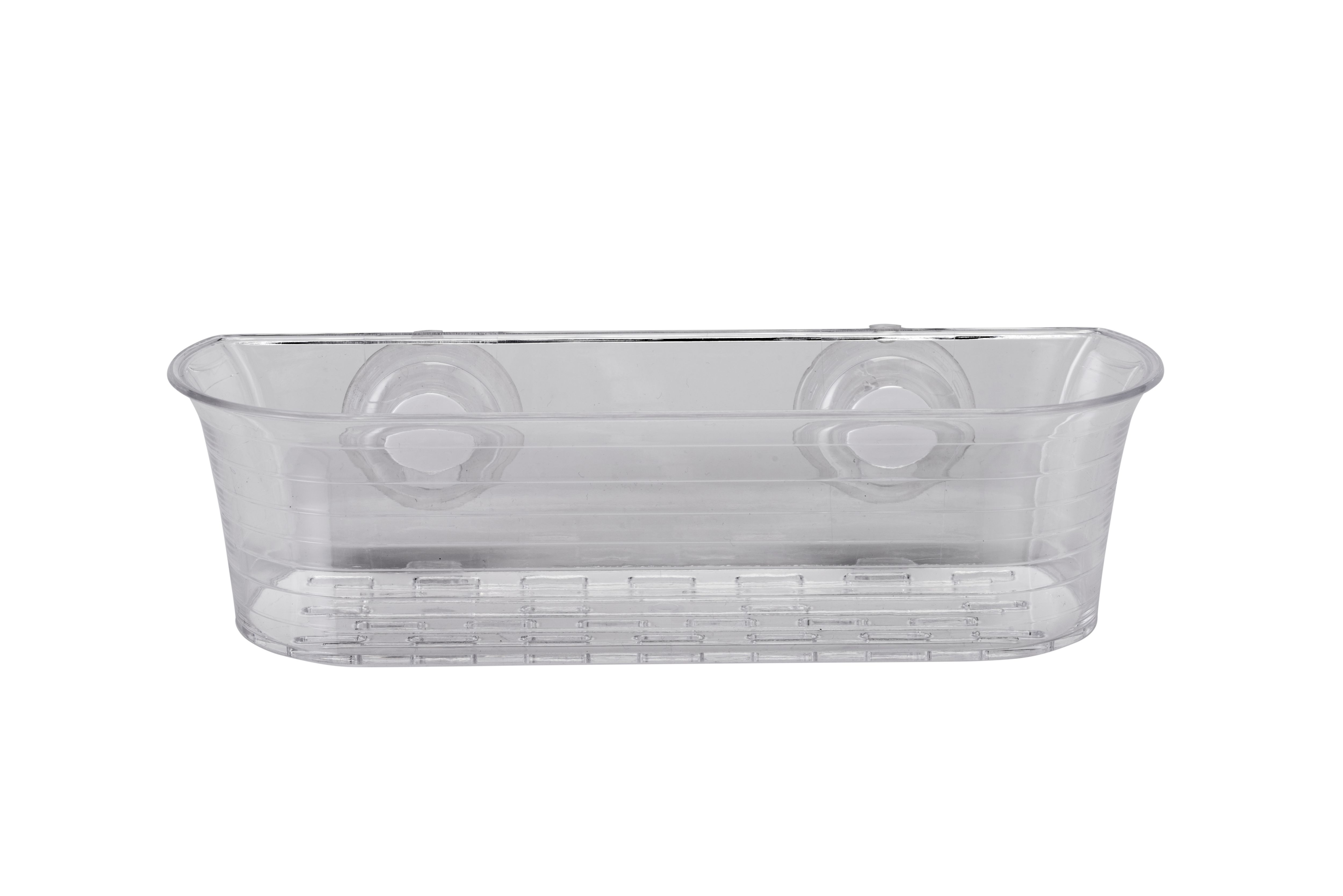 Croydex Press'n'Lock Plastic Storage basket
