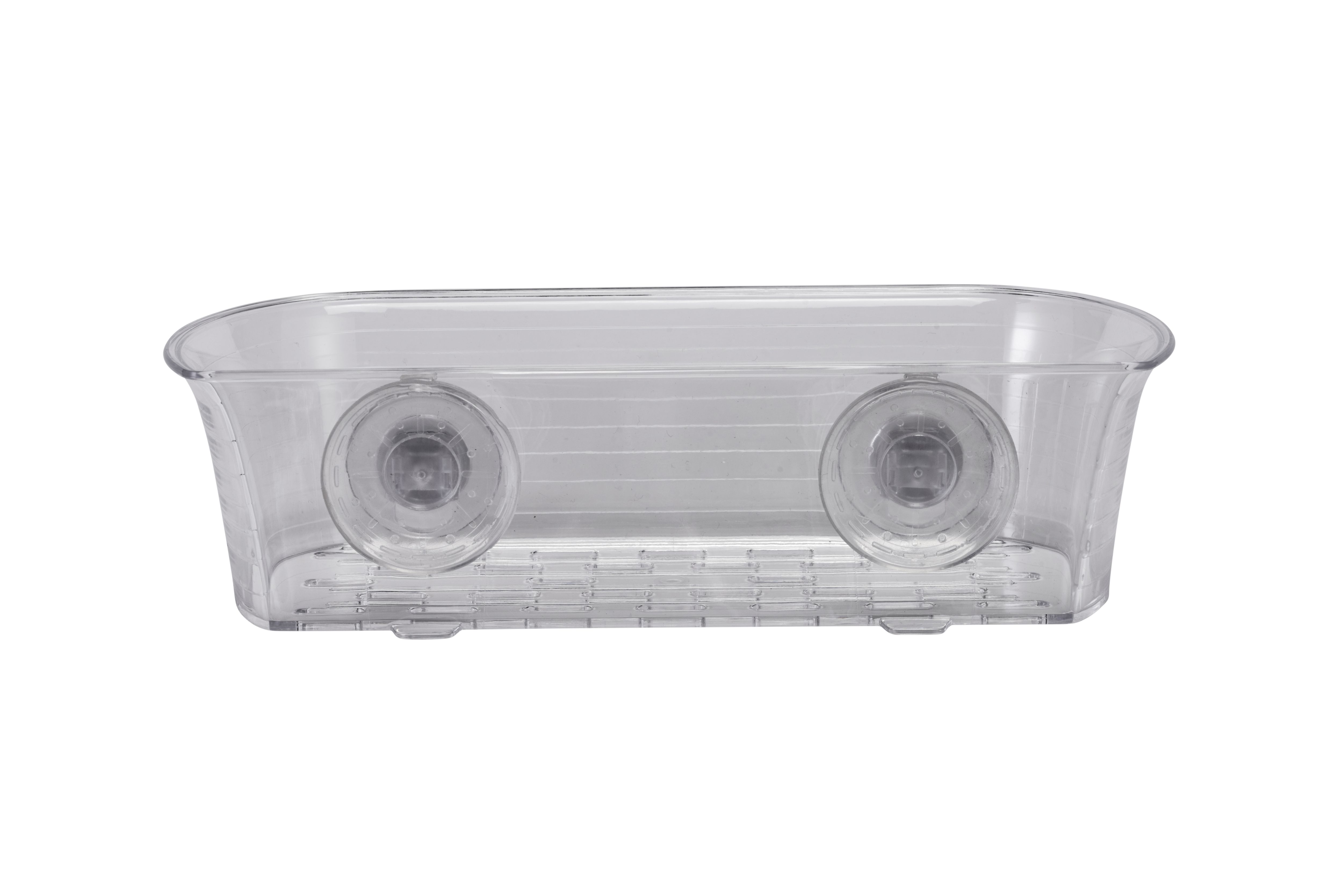 Croydex Press'n'Lock Plastic Storage basket