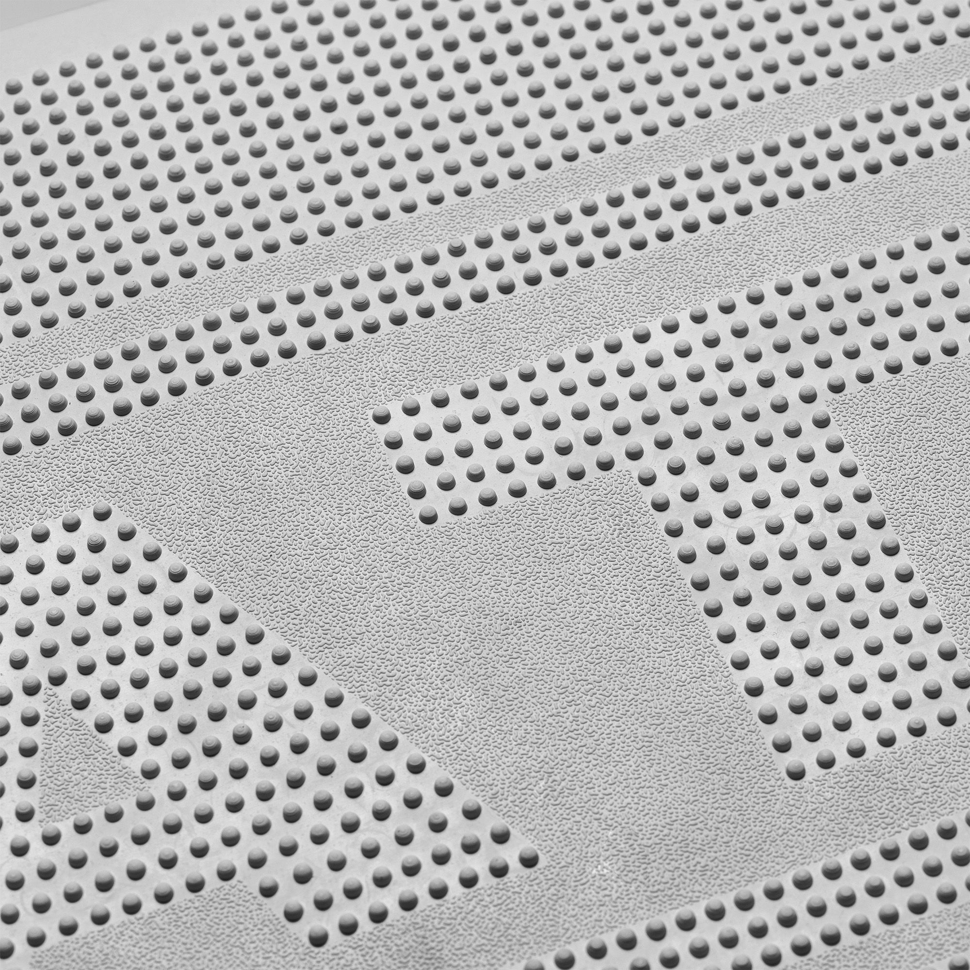 Croydex Rubagrip Grey Rectangular Bath mat (L)74cm (W)34cm - 4