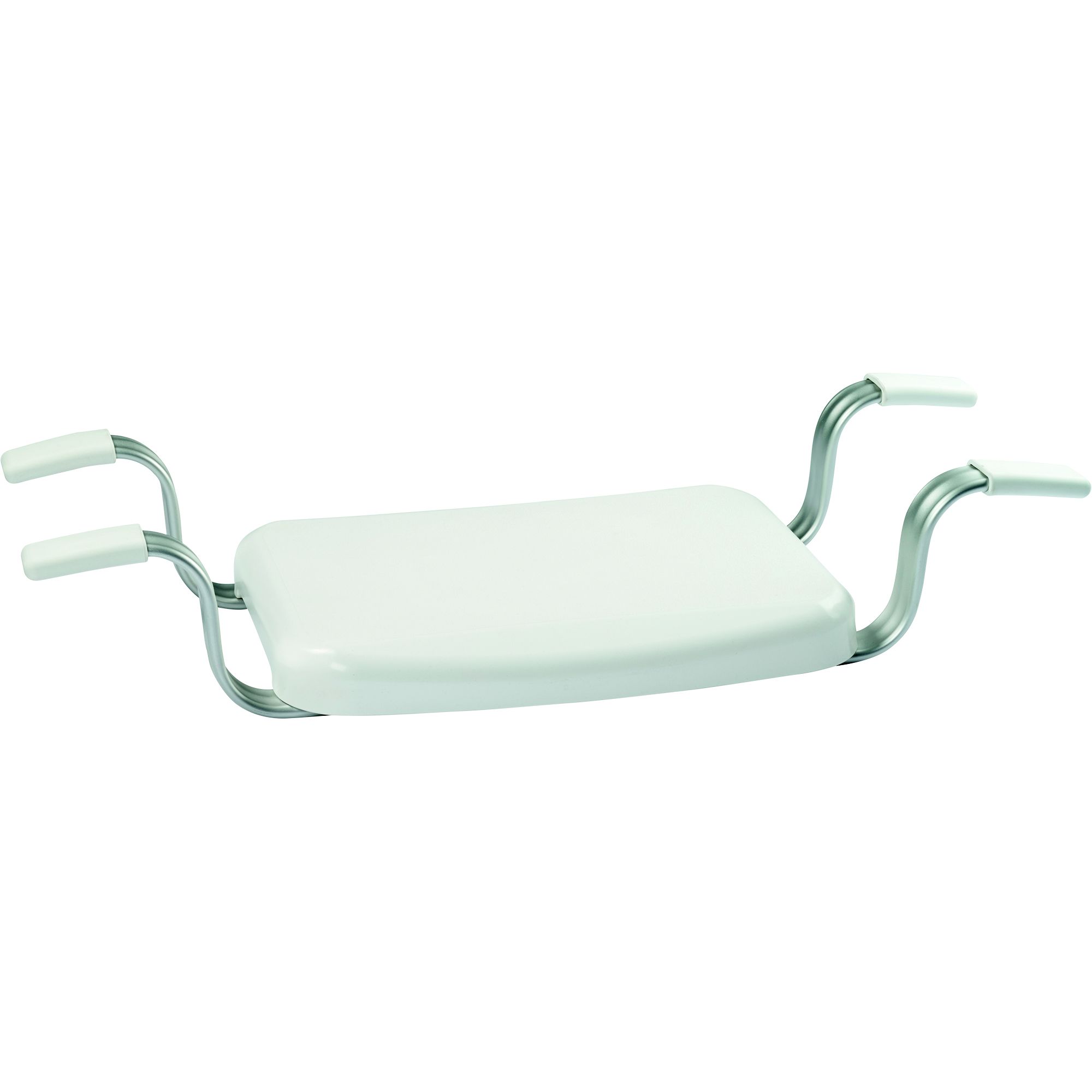 Croydex White Aluminium & moulded plastic Bath seat (H)185mm (W)715mm