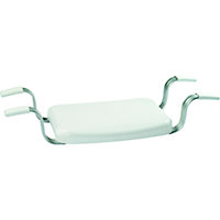 Croydex White Bath seat (H)185mm (W)715mm