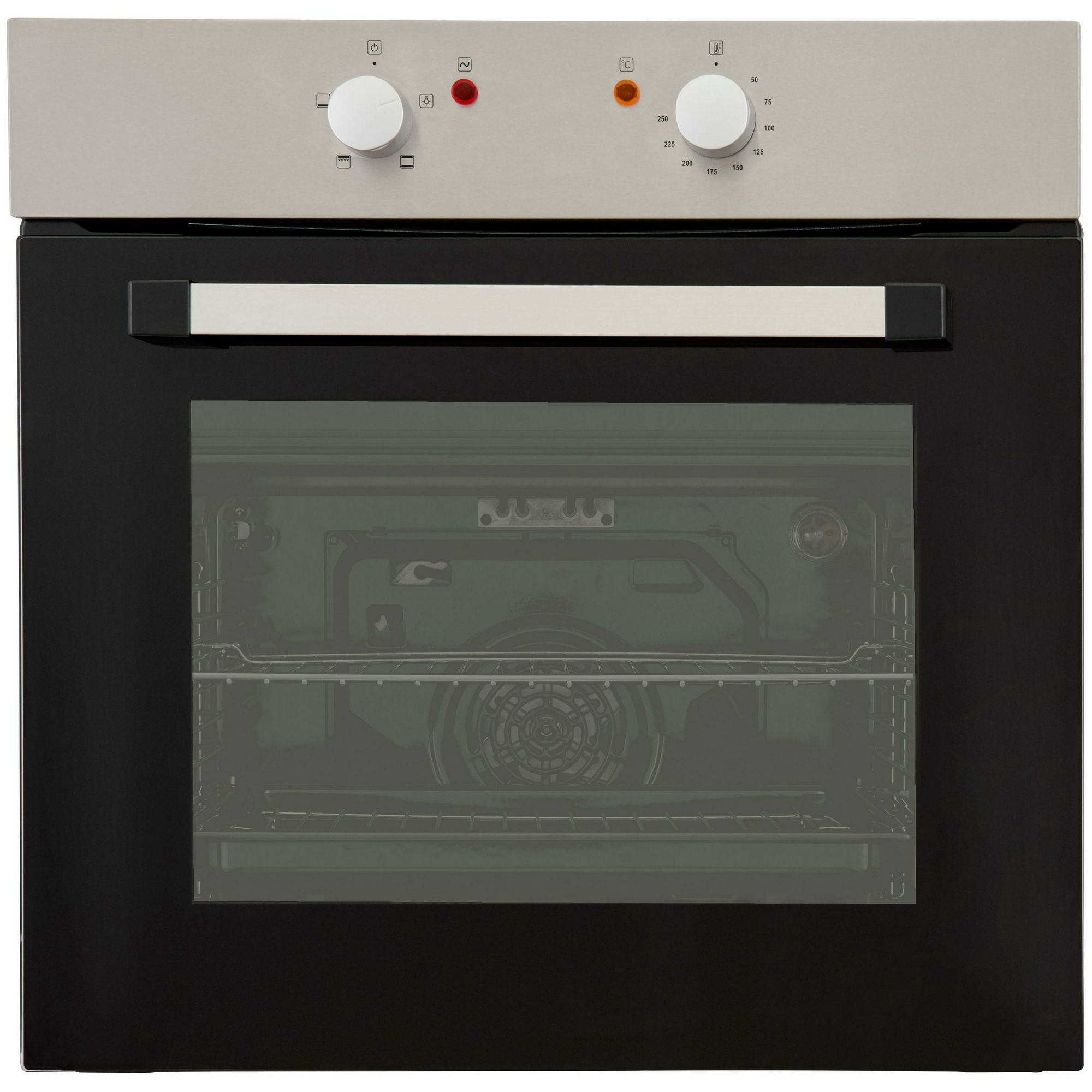 CSB60A Built-in Single Conventional Electric Oven - Chrome effect