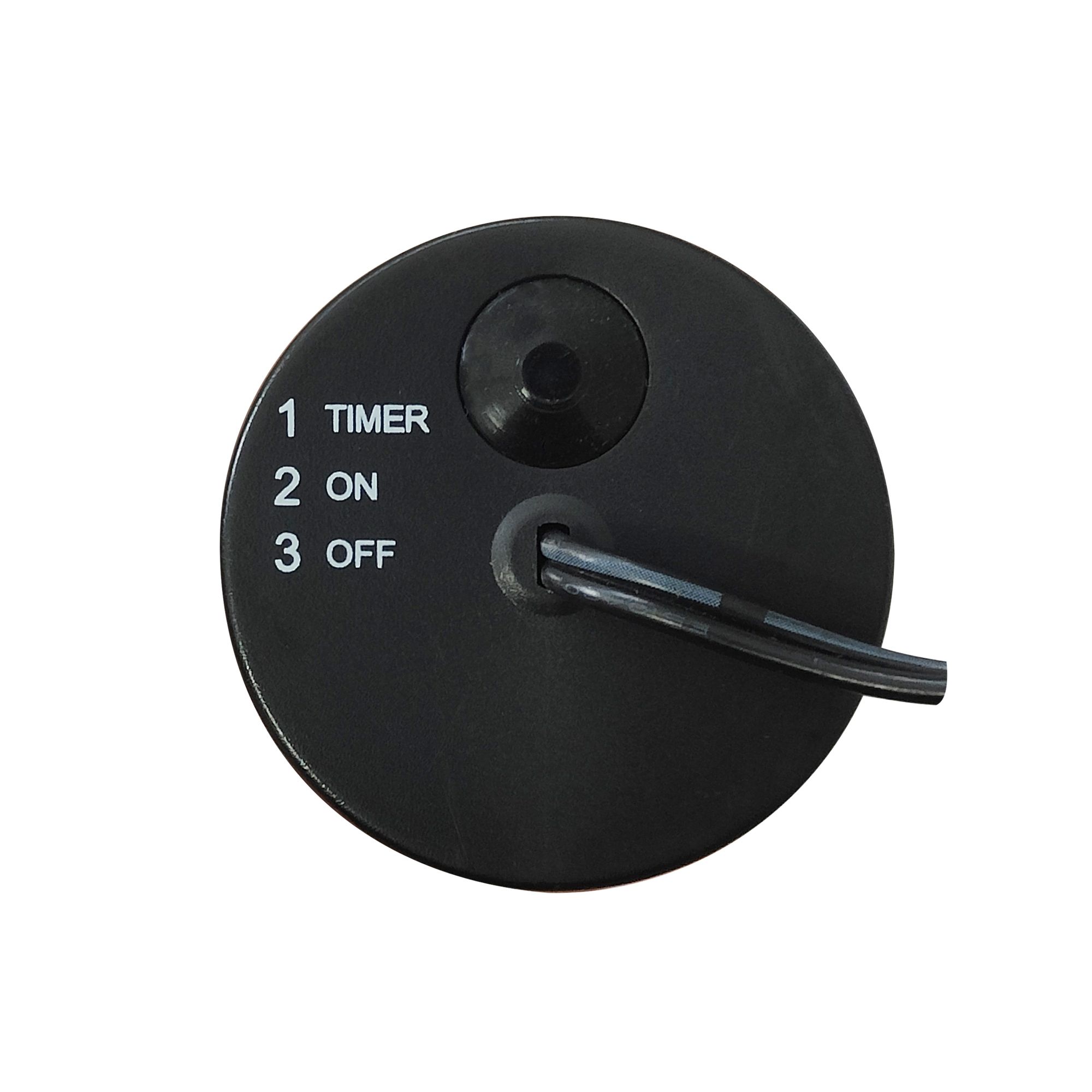Cupabia Black & tawny Battery-powered Warm white Integrated LED Outdoor Decorative light