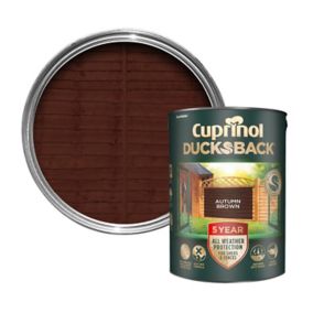 Cuprinol 5 year ducksback Autumn brown Fence & shed Treatment 5L