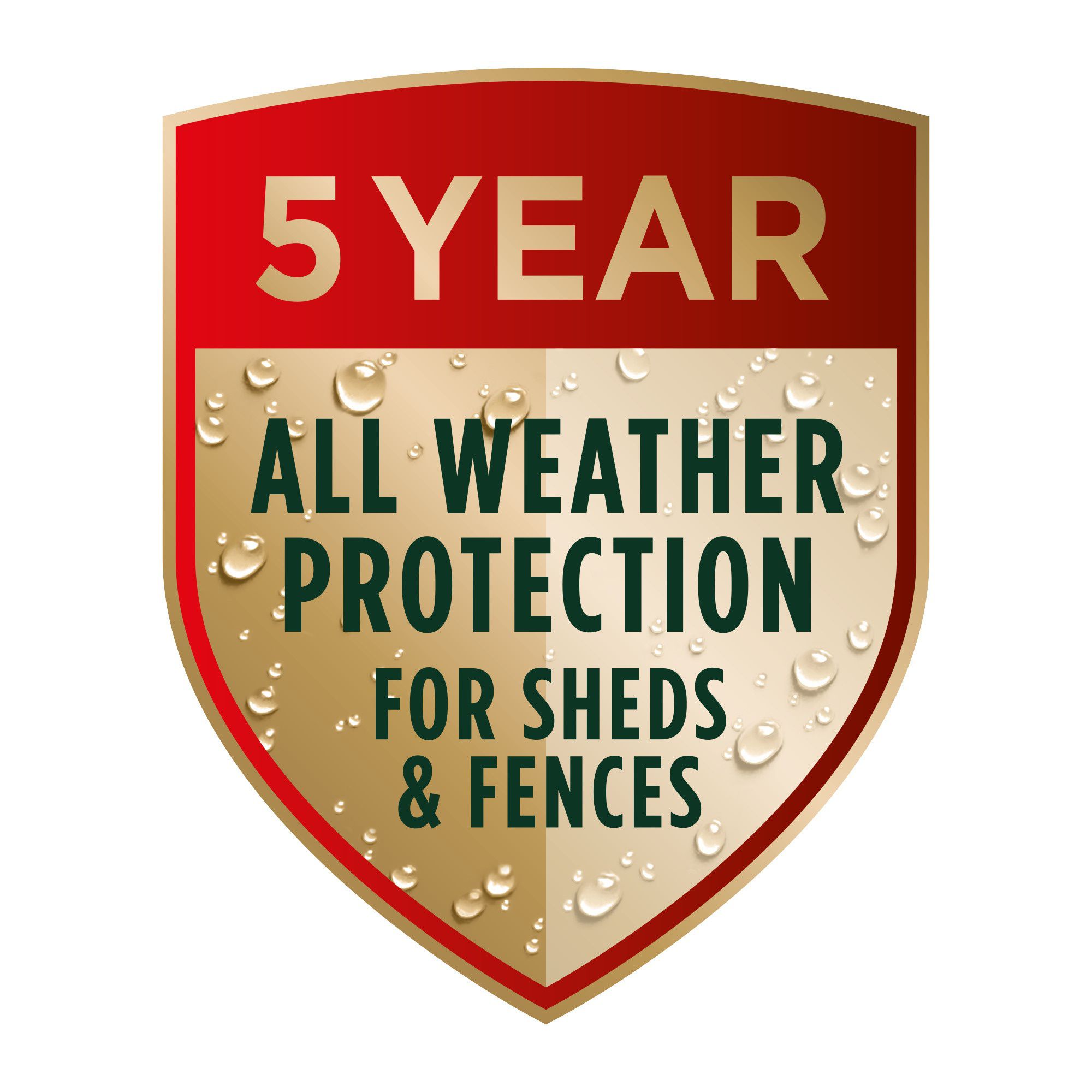 Cuprinol 5 year ducksback Black Matt Exterior Fence & shed Treatment Wood paint, 5L Tin