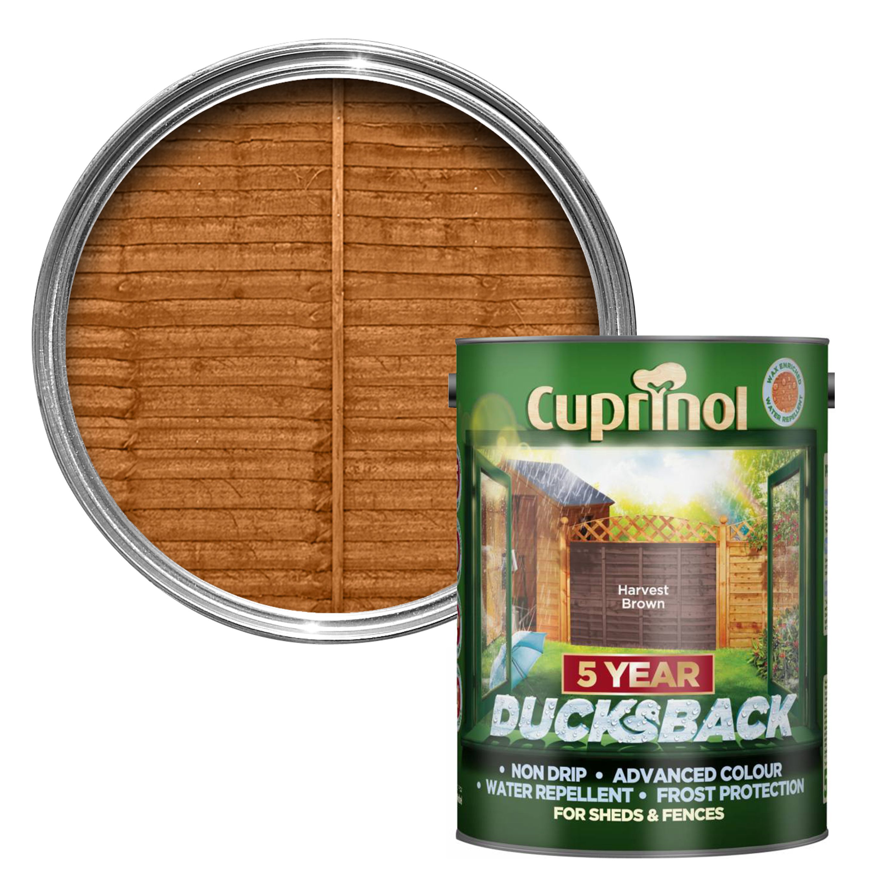 Homebase Cuprinol Fence Paint Harvest Brown Home Fence Ideas