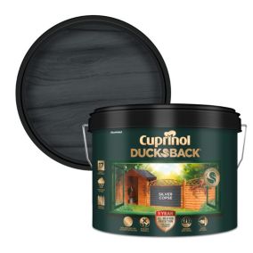 Cuprinol 5 year ducksback Silver copse Matt Exterior Wood paint, 9L