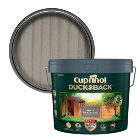 Cuprinol Ducksback Misty Heathland Matt Exterior Wood paint, 9L Tin