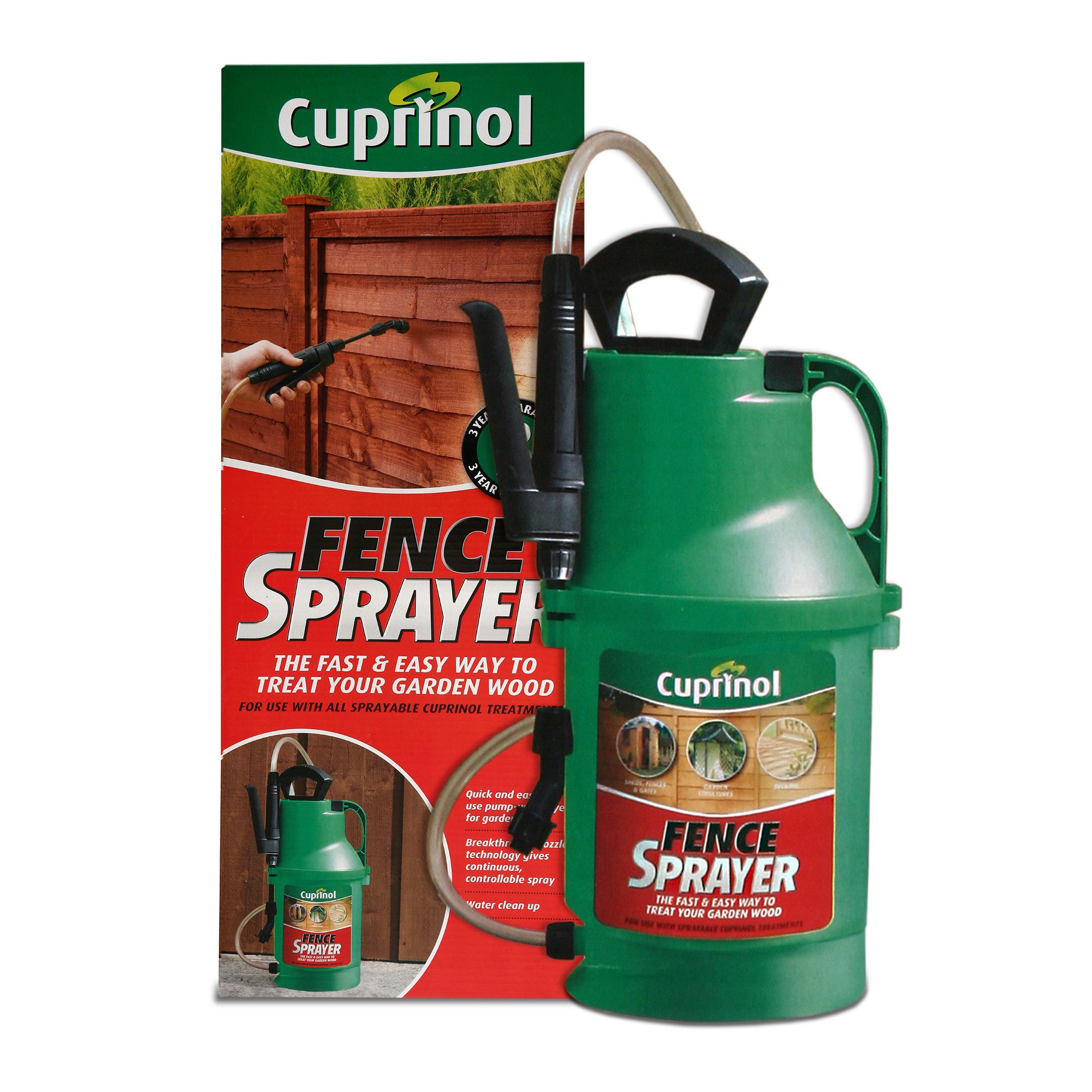 Cuprinol Fence Paint sprayer DIY at B Q