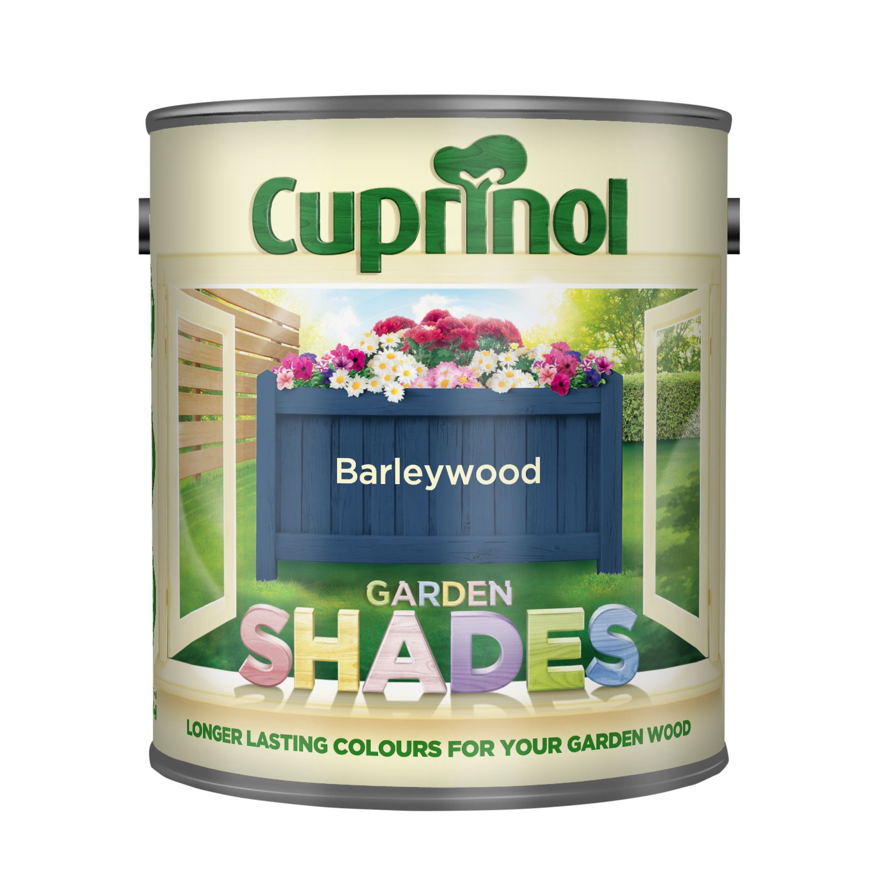 Cuprinol Garden shades Barleywood Matt Multi-surface Exterior Wood paint, 1L