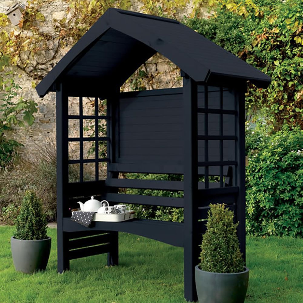 Cuprinol Garden shades Black ash Matt Exterior Wood paint, 2.5L