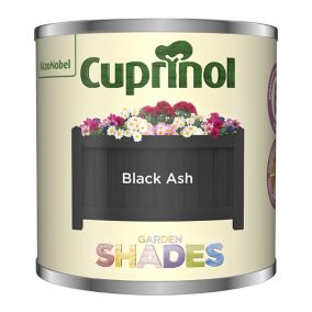 Cuprinol Garden shades Black Ash Matt Multi-surface Garden Wood paint, 125ml Tester pot