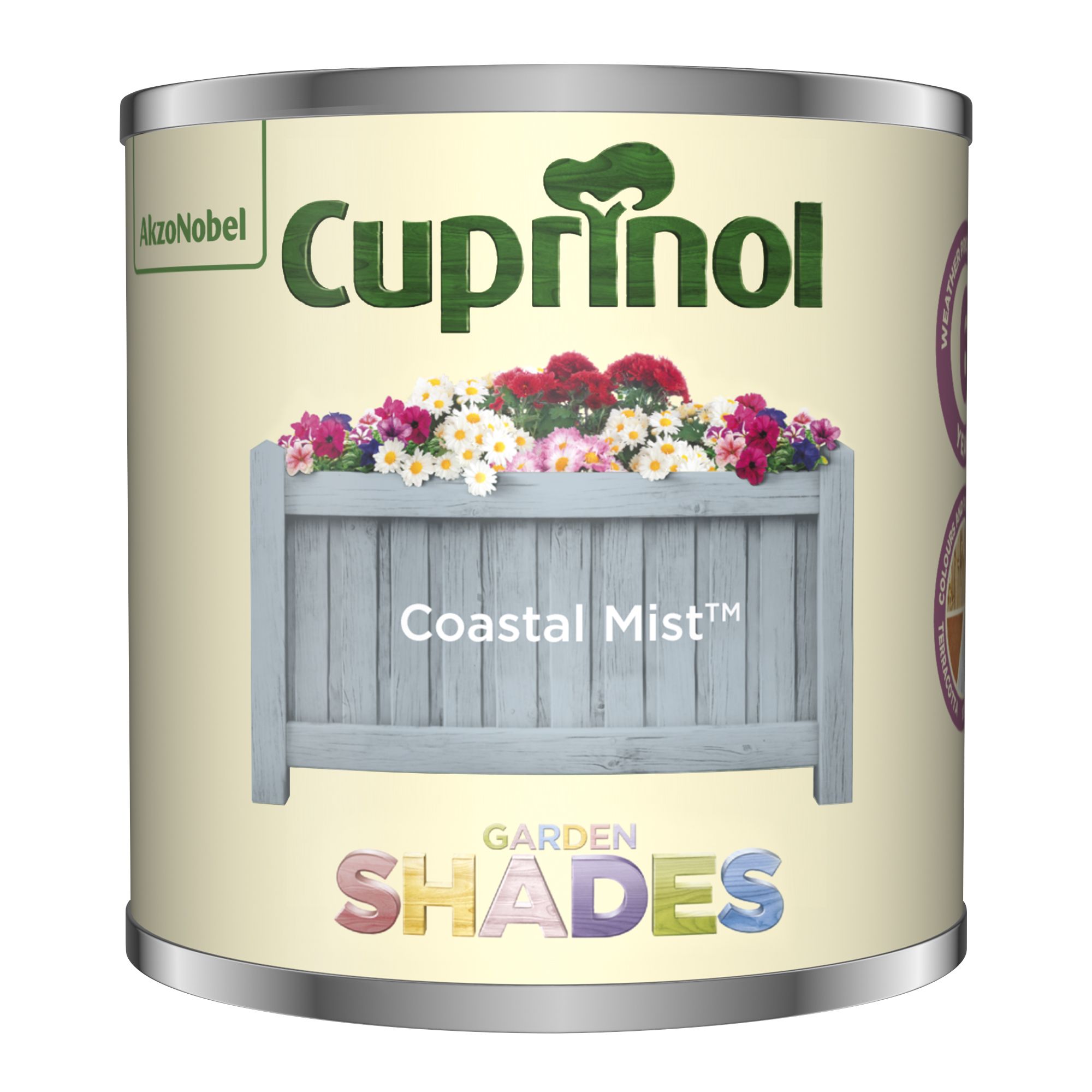 Cuprinol Garden shades Coastal mist Matt Multi-surface Exterior Fencing & sheds Protector Wood paint, 125ml Tester pot