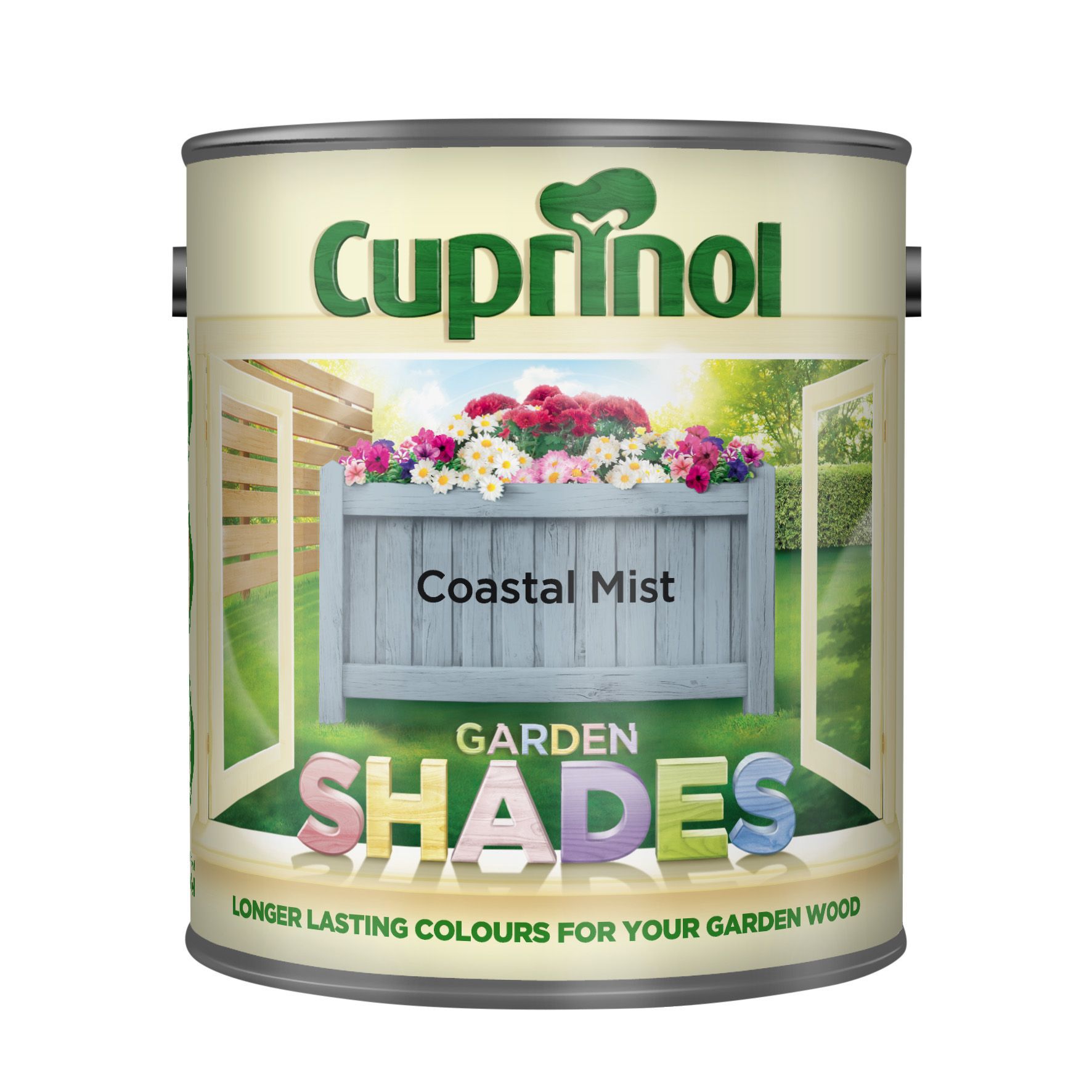 Cuprinol Garden shades Coastal mist Matt Multi-surface Exterior Wood paint, 1L