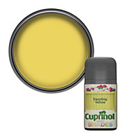 Cuprinol Garden shades Dazzling yellow Matt Multi-surface Exterior Wood paint, 50ml Tester pot