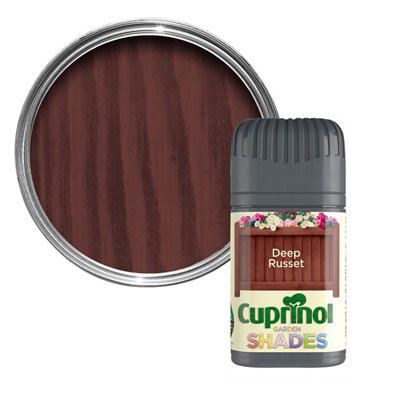 Cuprinol Garden shades Deep russet Matt Multi-surface Exterior Wood paint Tester pot