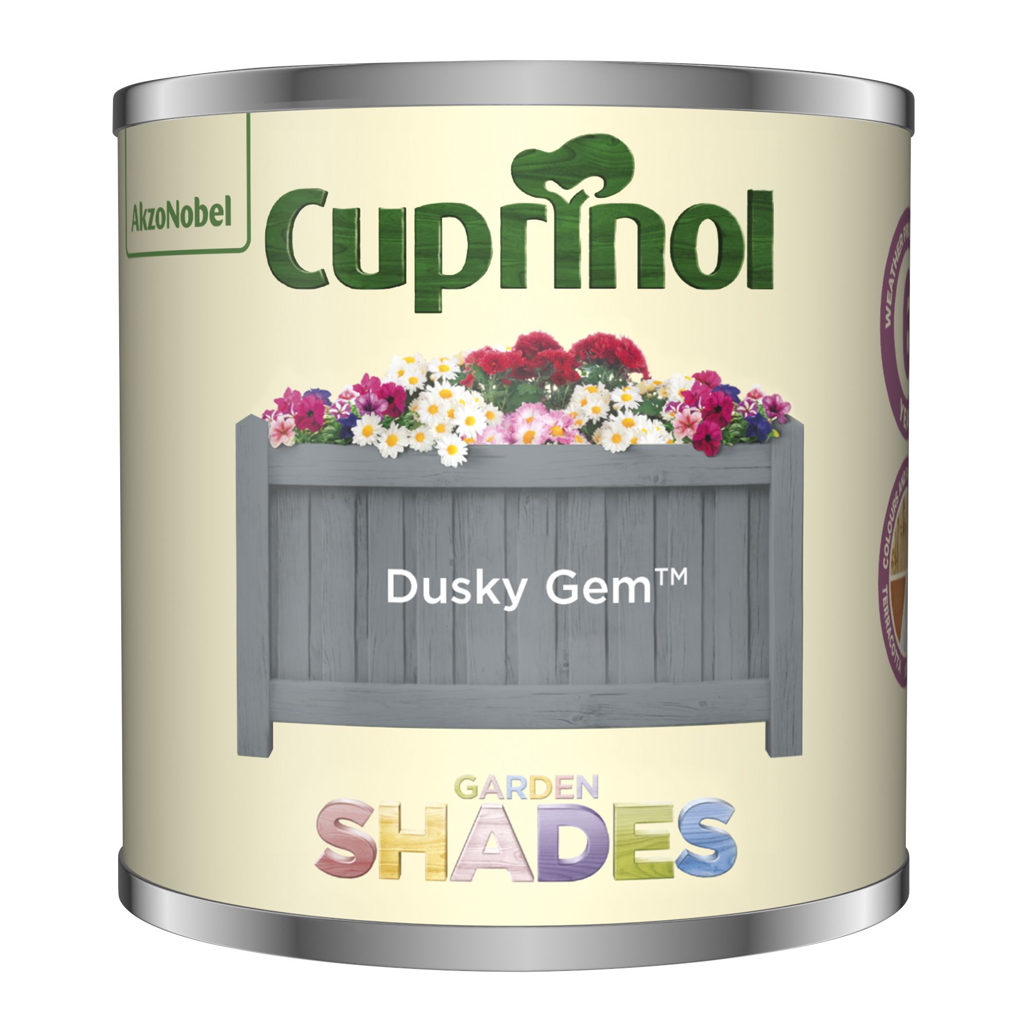 Cuprinol Garden shades Dusky gem Matt Multi-surface Exterior Fencing & sheds Protector Wood paint, 125ml Tester pot
