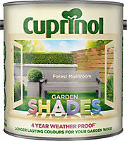 Cuprinol Garden shades Forest mushroom Matt Multi-surface Exterior Wood paint, 2.5L
