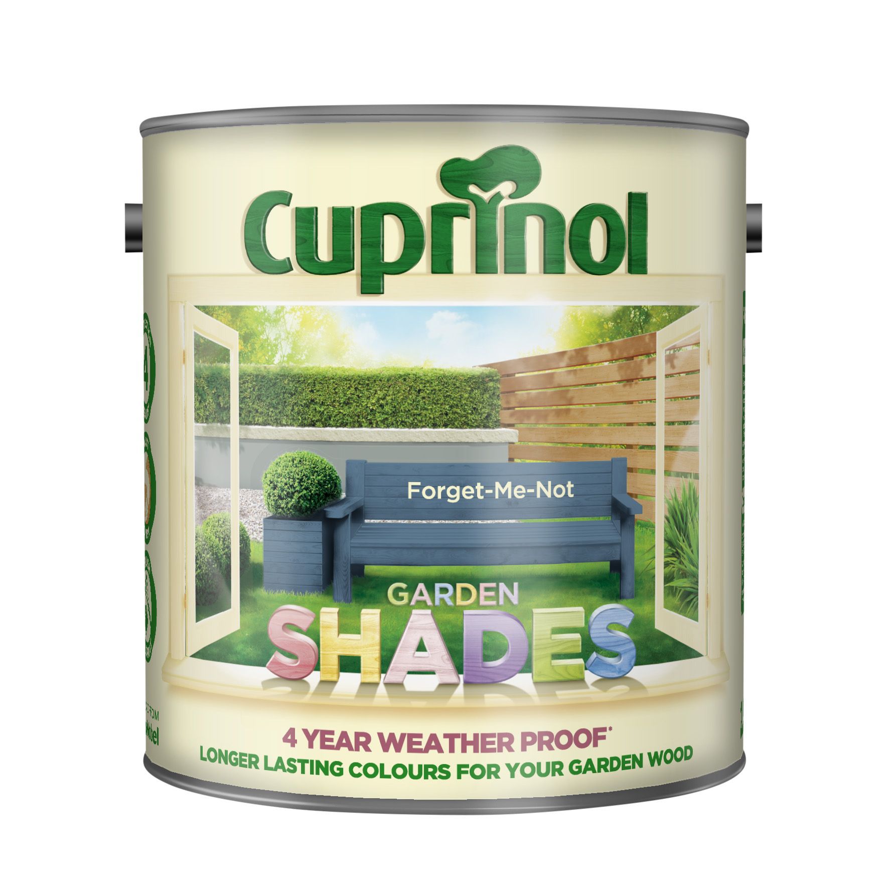 Cuprinol Garden shades Forget me not Matt Exterior Wood paint, 5L