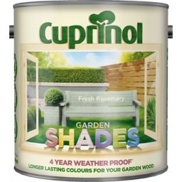 Cuprinol Garden shades Fresh rosemary Matt Wood paint, 2.5L