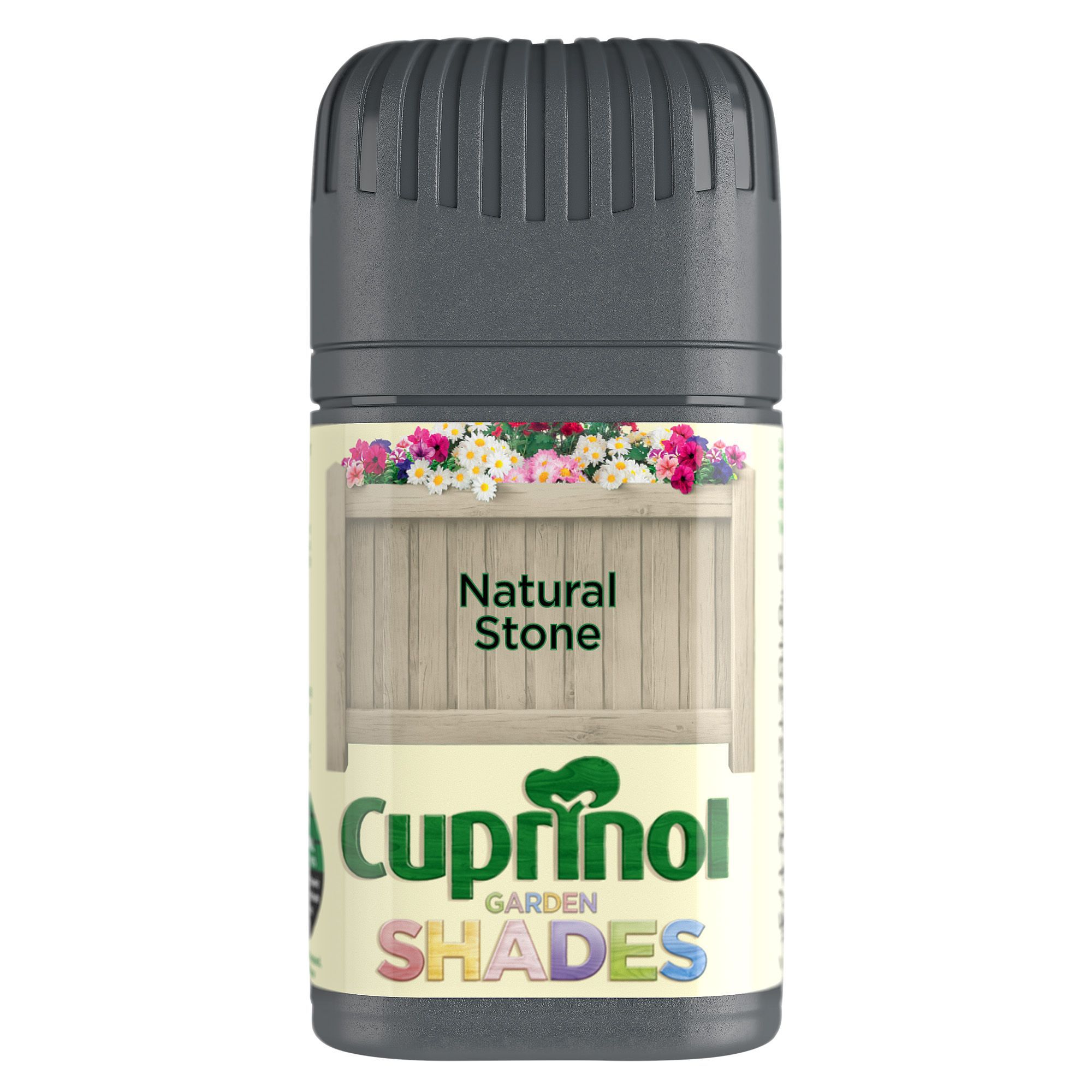 Cuprinol Garden shades Natural stone Matt Multi-surface Exterior Wood paint, 50ml Tester pot