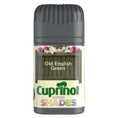 Cuprinol Garden shades Old English green Matt Exterior Wood paint Tester pot