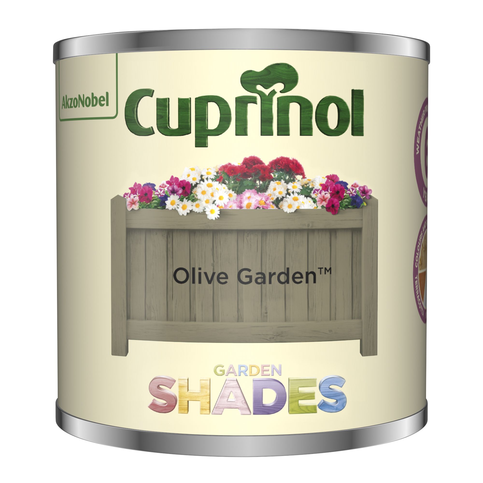 Cuprinol Garden shades Olive Garden Matt Multi-surface Garden Wood paint, 125ml Tester pot