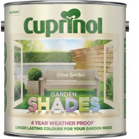 Cuprinol Garden shades Olive garden Matt Wood paint, 2.5L
