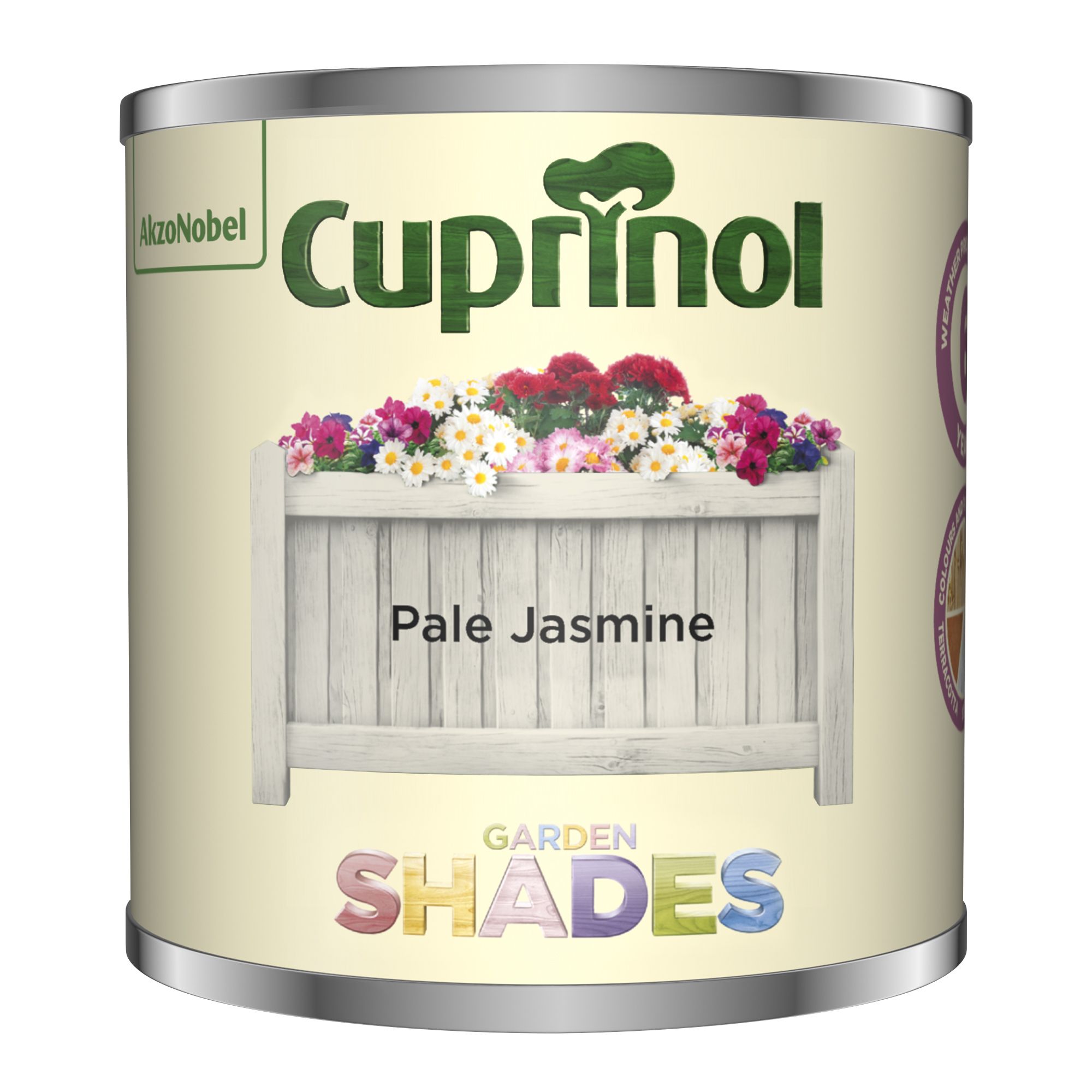 Cuprinol Garden shades Pale jasmine Matt Multi-surface Exterior Fencing & sheds Protector Wood paint, 125ml Tester pot