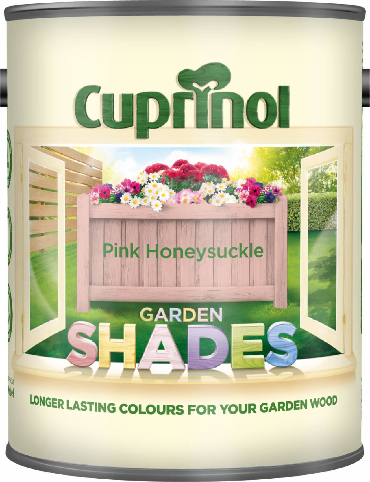 Cuprinol Garden shades Pink honeysuckle Matt Multi-surface Exterior Wood paint, 1L