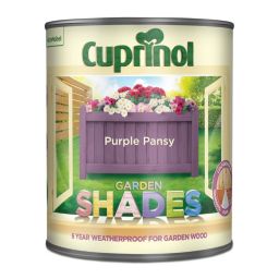 Cuprinol Garden shades Purple pansy Matt Wood paint, 1L