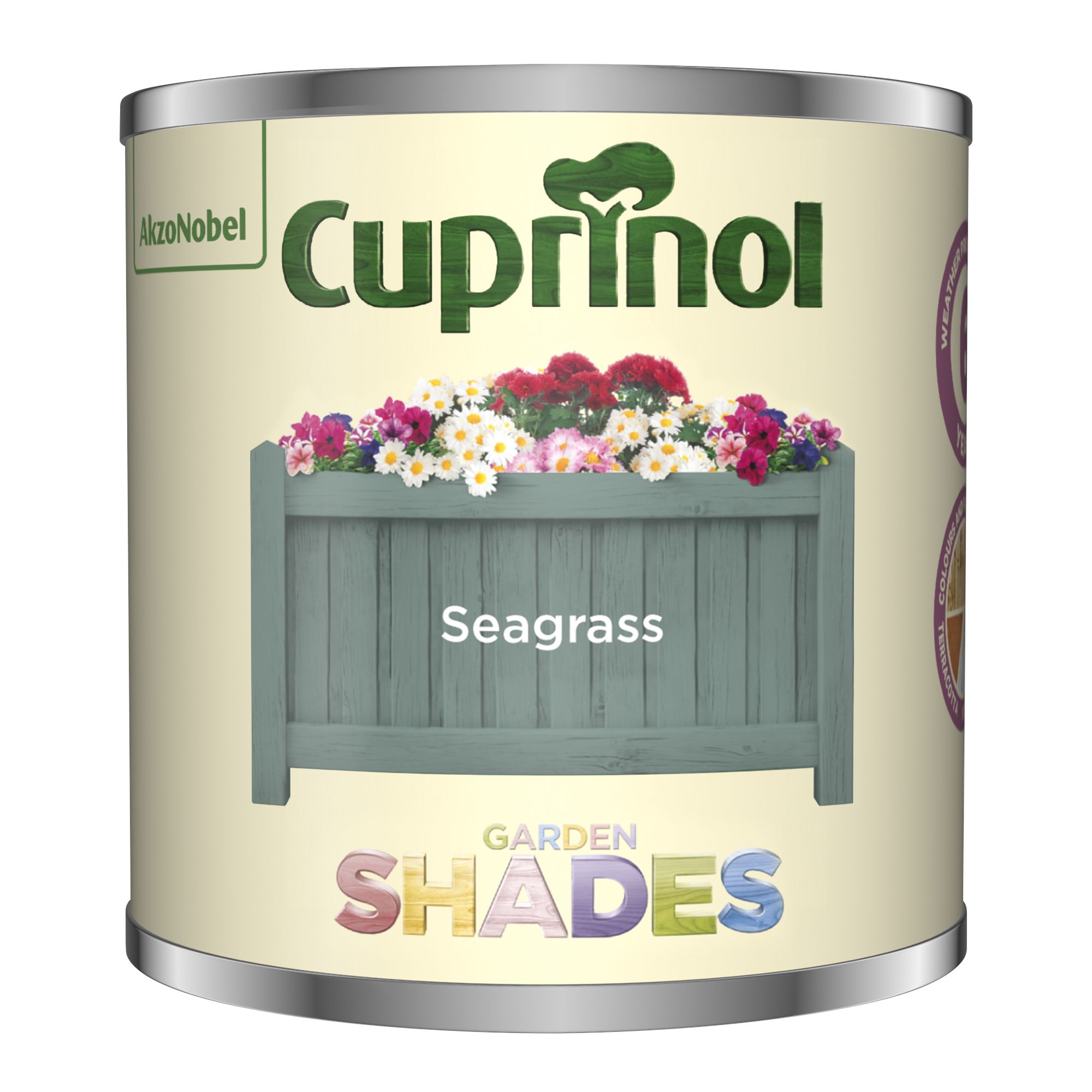 Cuprinol Garden shades Seagrass Matt Multi-surface Exterior Fencing & sheds Protector Wood paint, 125ml Tester pot