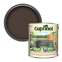 Cuprinol Garden shades Seasoned oak Matt Exterior Wood paint, 2.5L