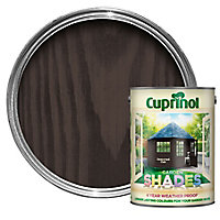 Cuprinol Garden shades Seasoned oak Matt Exterior Wood paint, 5L