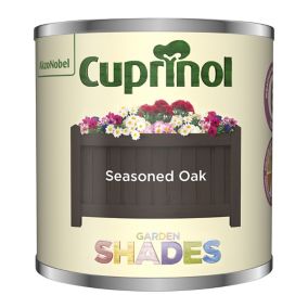 Cuprinol Garden shades Seasoned Oak Matt Multi-surface Garden Wood paint, 125ml Tester pot