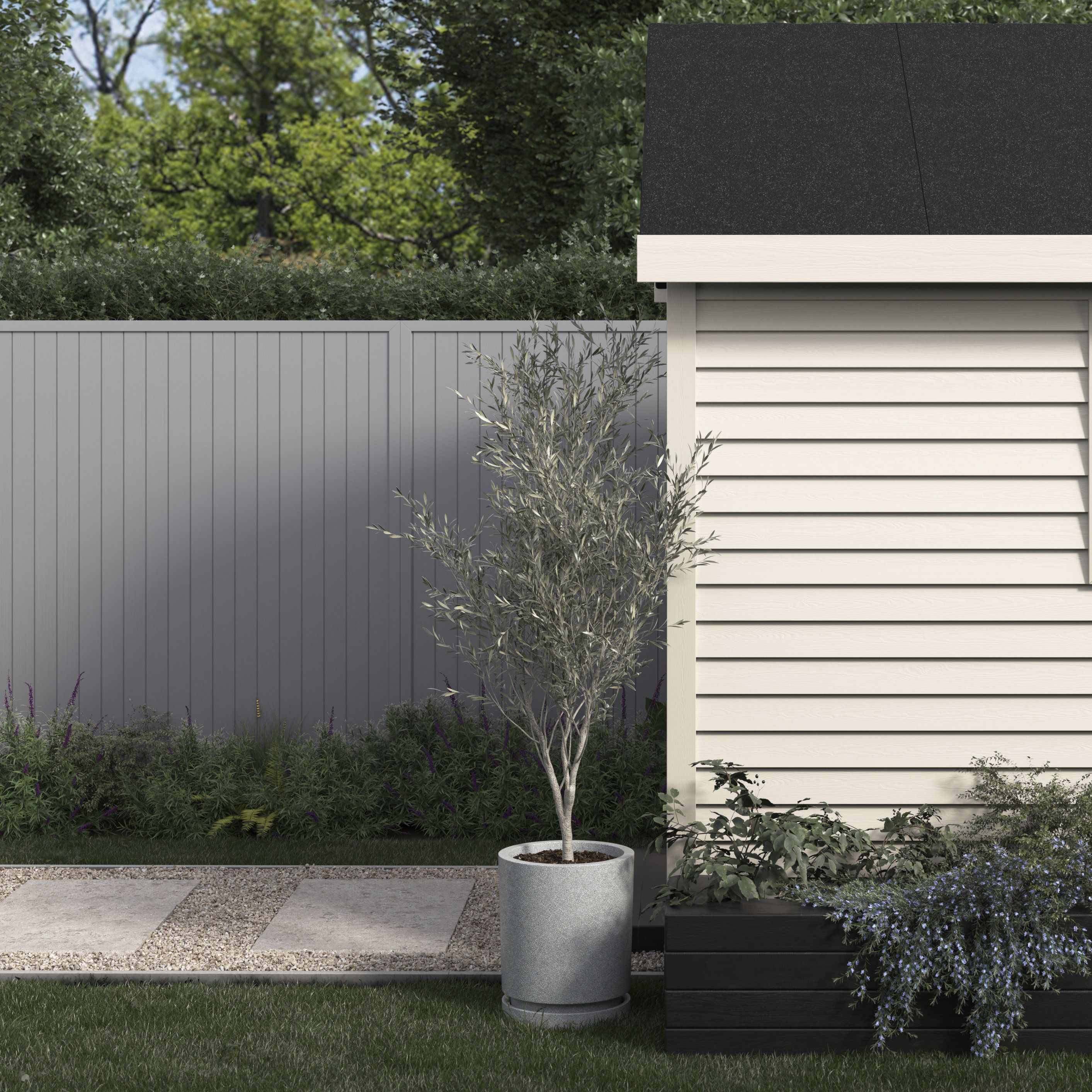 Cuprinol Garden Shades Silver Birch Matt Multi-surface Exterior Protector Wood paint, 5L Tub