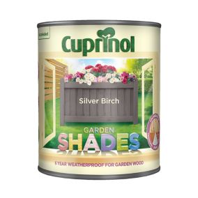 Cuprinol Garden shades Silver birch Matt Multi-surface Exterior Wood paint, 1L