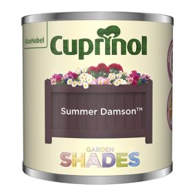 Cuprinol Garden shades Summer Damson Matt Multi-surface Garden Wood paint, 125ml Tester pot