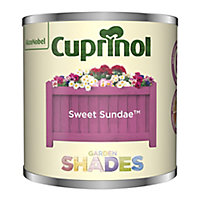 Cuprinol Garden shades Sweet Sundae Matt Multi-surface Garden Wood paint, 125ml Tester pot