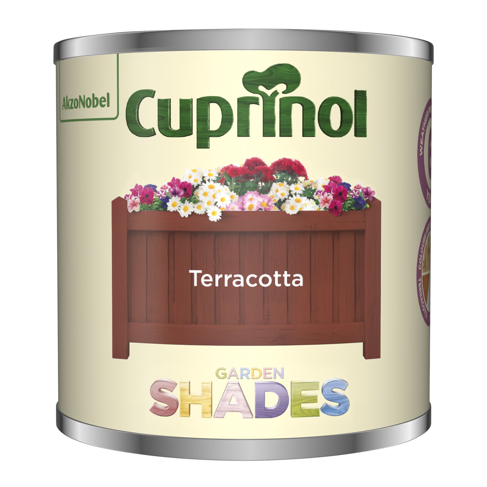 Cuprinol Garden shades Terracotta Matt Multi-surface Garden Wood paint, 125ml Tester pot